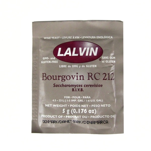 Дрожжи винные LALVIN RC-212