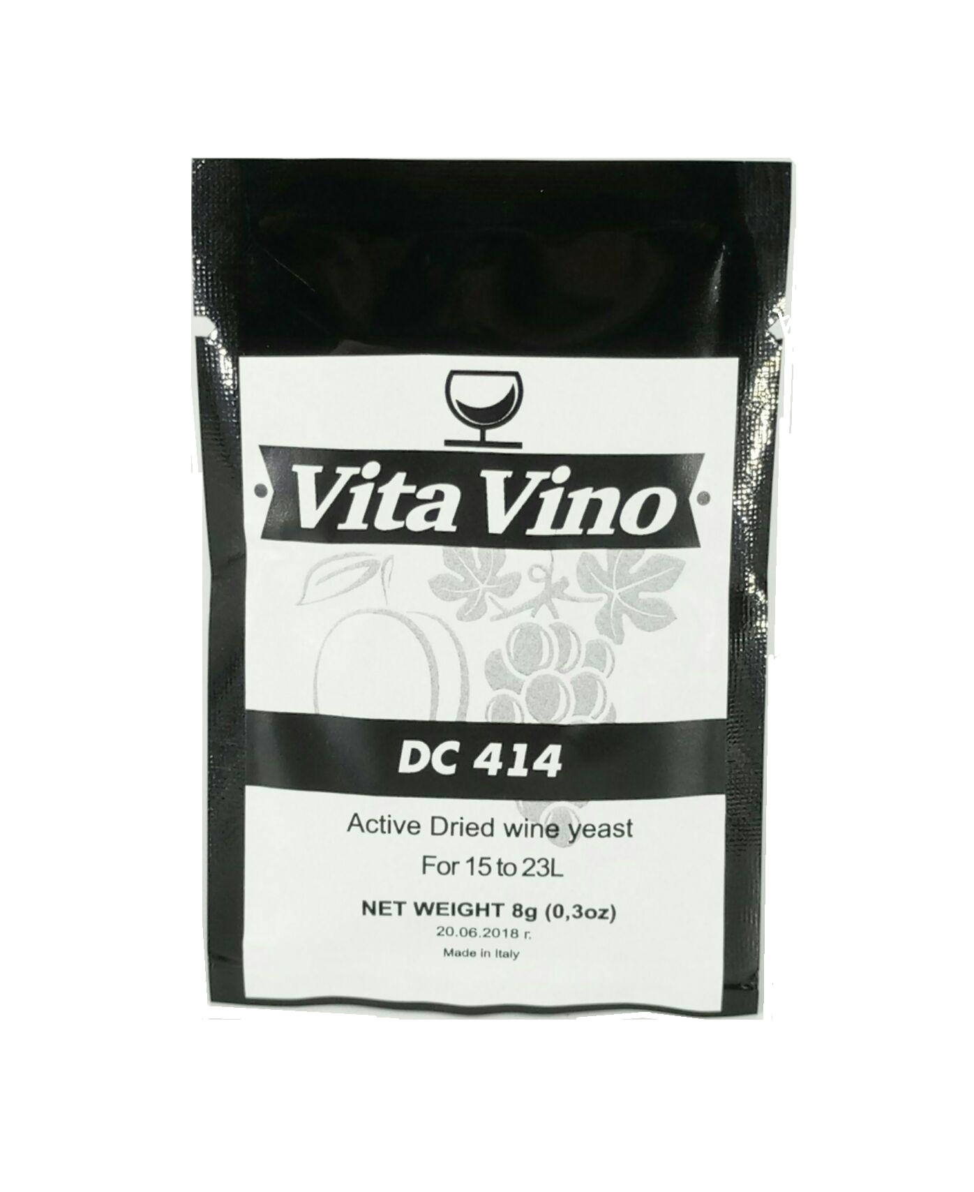  Дрожжи винные Vita Vino DC-414, 8 гр