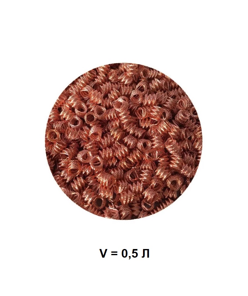Насадка Селиваненко медь (3,5X3,5 мм), 0,5 кг
